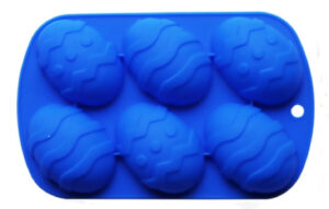 3D Easter Egg Shape Silicone Chocolate Mold 