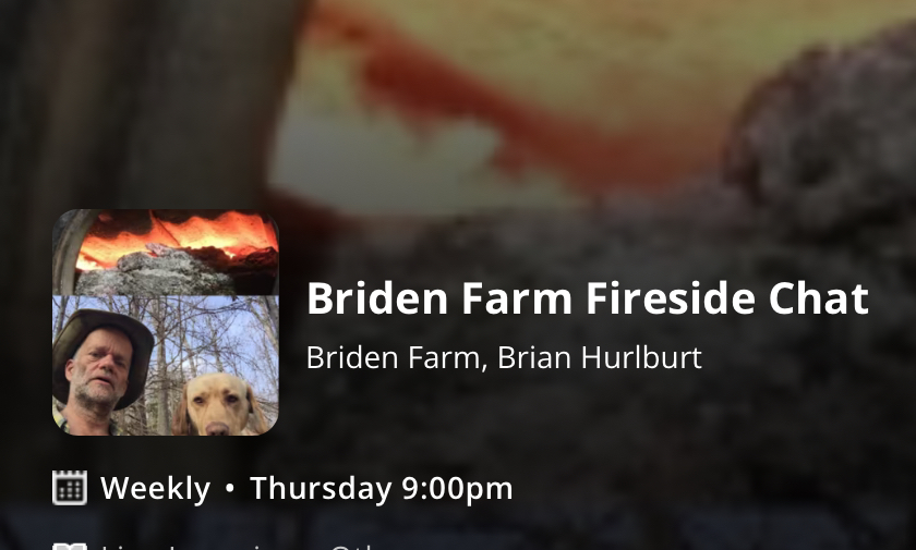 Briden Farm Fireside Chat