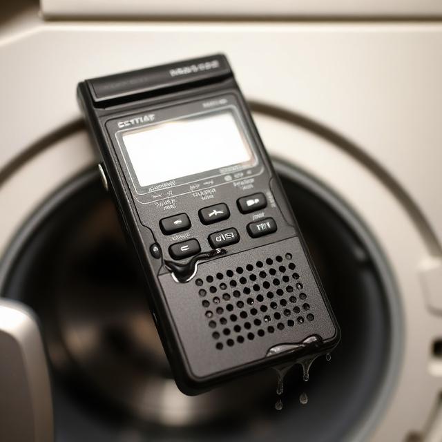 Washed Up Voice Recorder